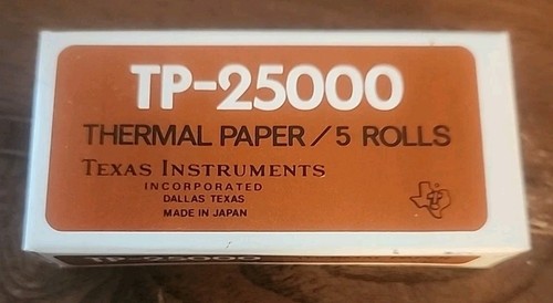 Rotoli carta termica - , vintage