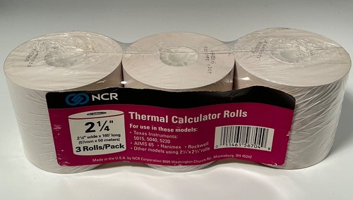 Rotoli calcolatrice termica - calcolatrice,